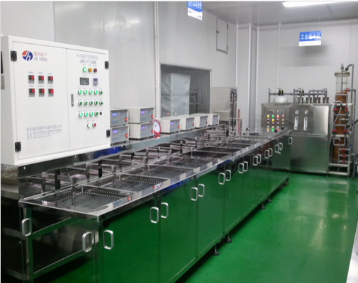 全自動塑料周轉(zhuǎn)盒超聲波清洗機